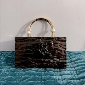 Brown Acrylic Bag